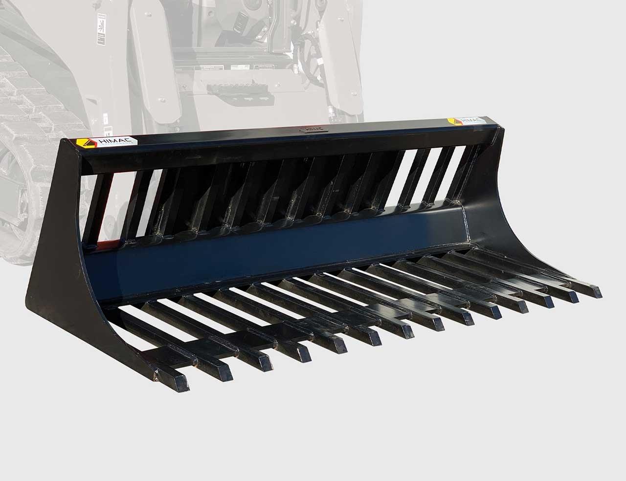 Himac Power Rake Bucket Buckets & Rakes