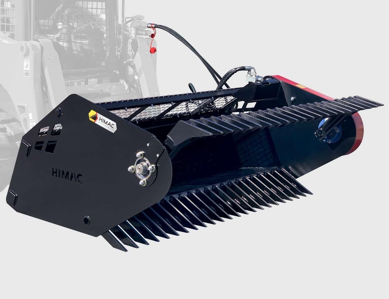 Himac Rock Picker Buckets & Rakes